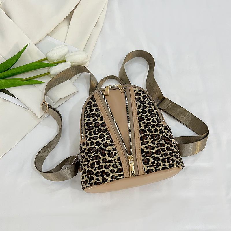 Модная высококачественная дизайнерская сумка с леопардовым принтом, женская легкая роскошная сумка на двойной молнии