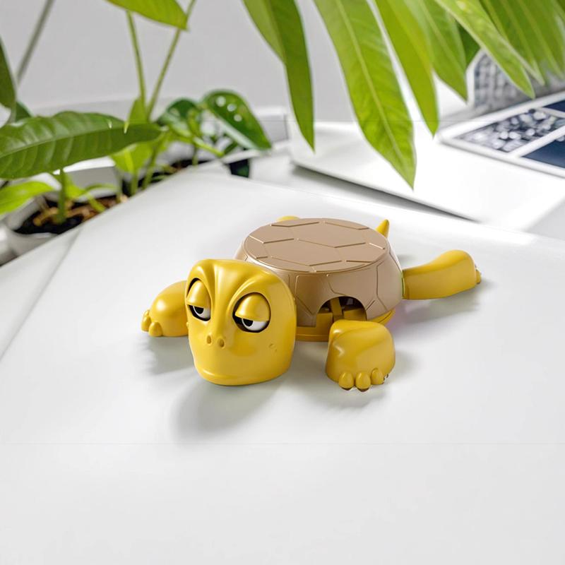 1шт коврик для чашки мультяшная черепаха горка креативный смешной 3D домашний декор новые настольные украшения снятие стресса