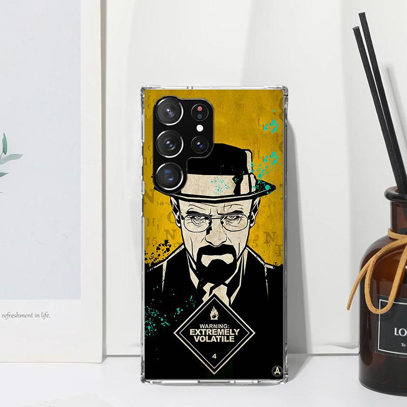 Breaking Bad WalterWhite Phone Case For Samsung Galaxy S26 S25 Edge S24 FE S23 S22 Ultra S21 Plus S20 + Art Fundas Back Cover Ga