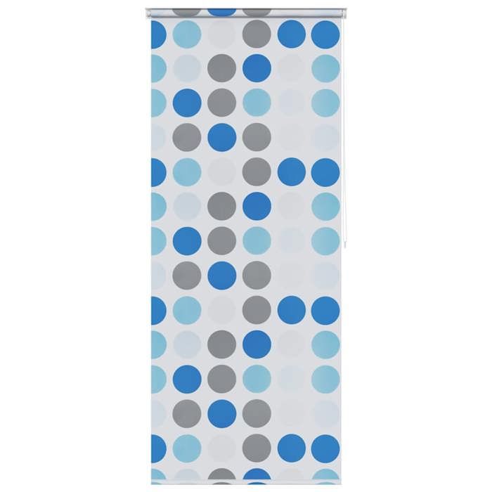 VidaXL Store Roulant de Douche 100x240 cm Cercle Rideaux Douche Salle de Bain 142854