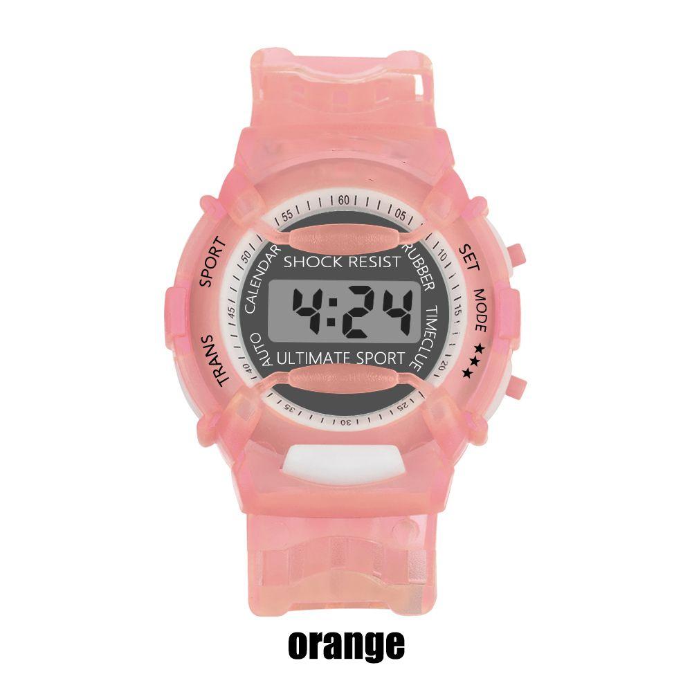 Kids Child Cartoon Children Digital Watches Electronic Meter LCD Wristwatch Candy Wrist Watch