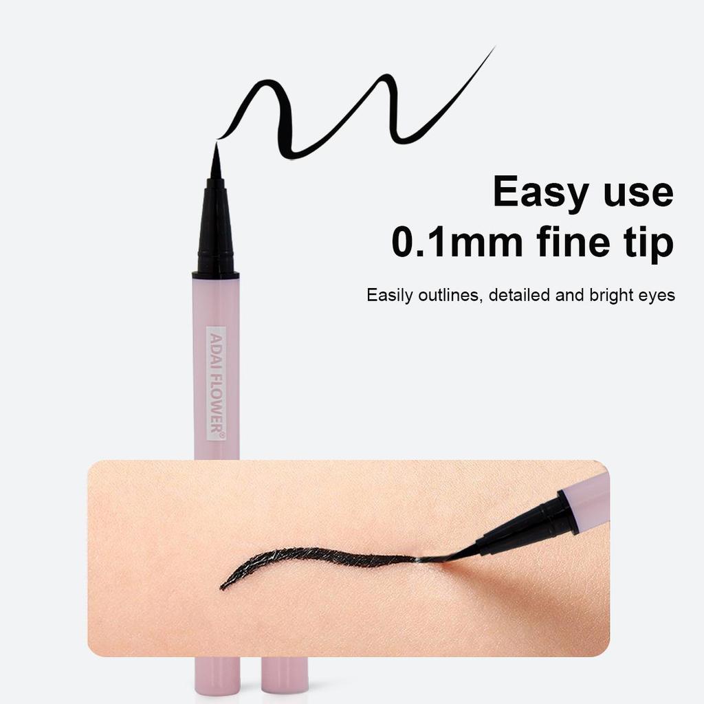 Водостойкая подводка для глаз. Не размазывается, не оставляет следов, цвет стойкий. Купите 2, получите 1 бесплатно. Светло-розовый.