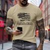 Men's Printed Short Sleeve T-Shirt Men's Loose Casual Short Sleeve Top