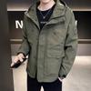 Autumn New Hooded Jacket Men's Loose Spring and Autumn Windproof Jacket Popular Coat