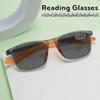Новые ультралегкие модные солнцезащитные очки для пресбиопии, защита глаз HD, спортивные простые очки с защитой от синего света +1.0 до +4.0