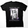Футболка Switchblade Symphony Мужская Женская Полный Размер от S до 5XL Унисекс Футболка