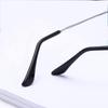 Fashionable Retro Metallic Street Shot Flat Glasses Tide Cat Ears Anti Blue Light Student Plain Makeup Glasses Frame