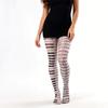 Elastic Piano Stockings Seamless Black White Pantyhose Funny Music Note Tights  Cosplay