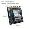 ZK-HT21-3G Bluetooth Amplifier Board/USB AUX Support APP TWS/Subwoofer Output Module 160W+160W+220W 2.1 Channel TDA7498E