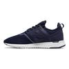 New Balance Nb 247 Ретро Сетчатая Ткань Синтетическая Кожа Низкий Верх Повседневные Кроссовки для Бега Женские кроссовки Темно-синий WRL247EA