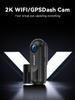 2.5K Скрытая видеокамера для автомобиля с WiFi, замедленной съемкой и GPS-слежением