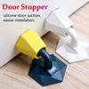 1 шт., силиконовый АБС-пластик, дверные стопоры без перфорации, дверной блок, детский анти-папка, ручная защитная дверная карта, напольный самоклеящийся дверной стопор