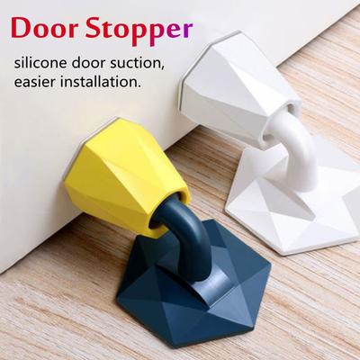 1 шт., силиконовый АБС-пластик, дверные стопоры без перфорации, дверной блок, детский анти-папка, ручная защитная дверная карта, напольный самоклеящийся дверной стопор