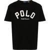 Polo SS24 Logo Print Loose Fit Crew Neck Short Sleeve T-Shirt Men Tops Black 710952043-002