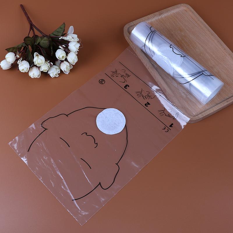 1 рулон, 36 шт./рулон, защитная маска для лица CPR, прозрачная маска для CPR, одноразовая с принтом