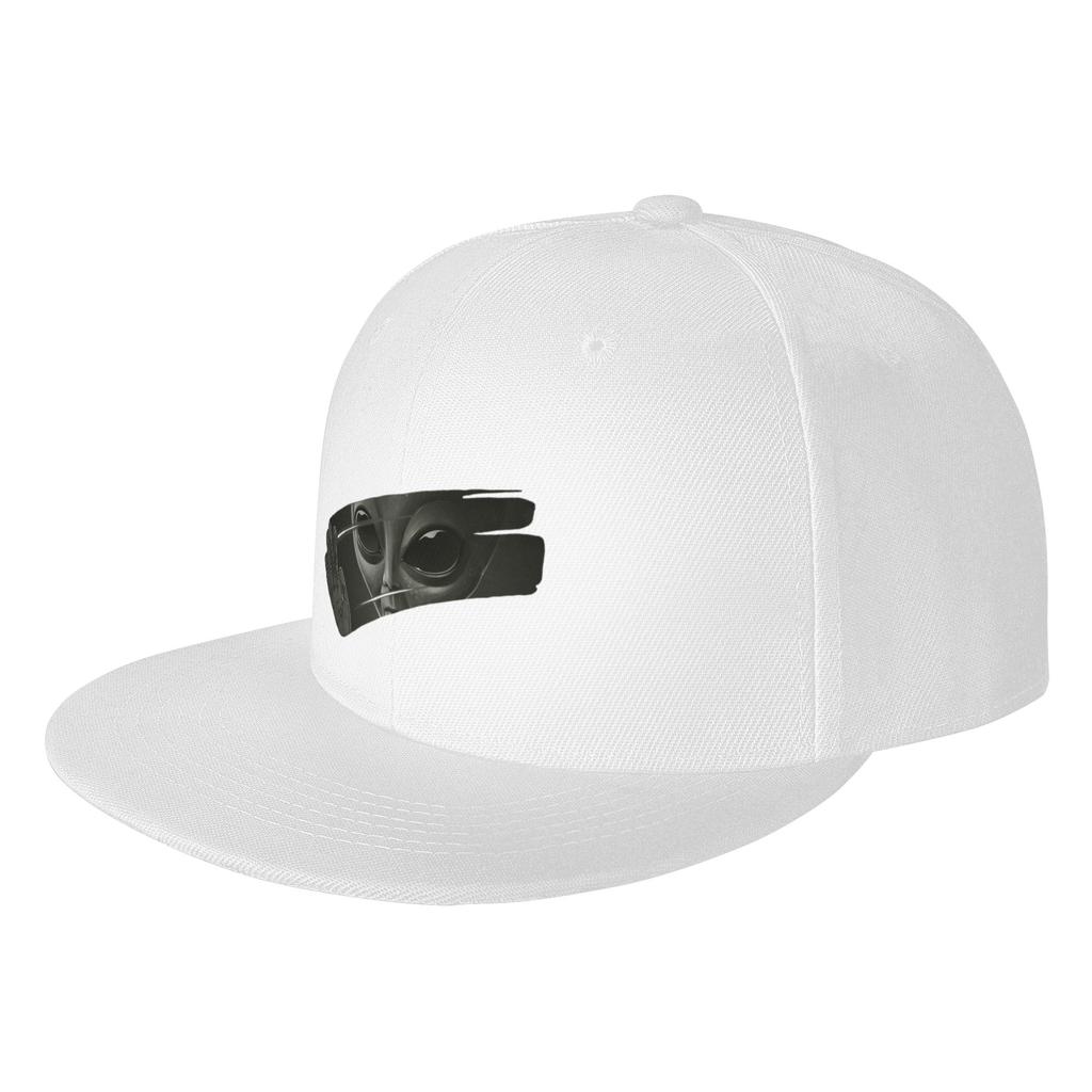 Fashion Alien Flat Brim Sun Hat Unisex Style Sun Visor Ladies