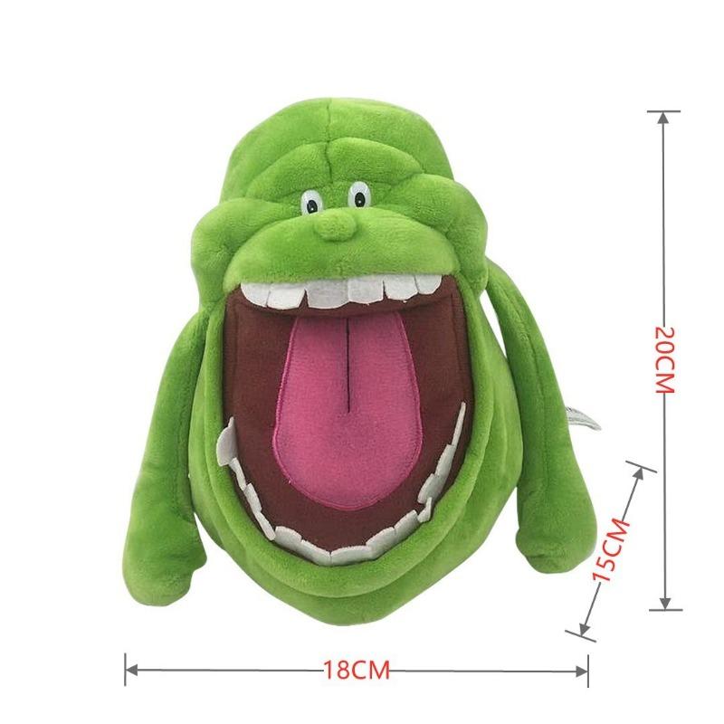 20cm Green Ghostbusters Plush Toy Cute Ghost Soft Stuffed Plushie Cartoon Ghostbusters Peluches Ghost Dolls Marshmallow Man Toys