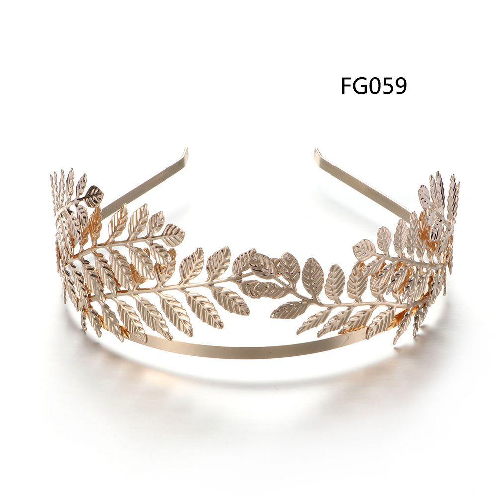 Girl Headpiece  Crowns Tiara Leaves Hair Bands Wedding Hair Accessories Hair Hoop Bride Headbands