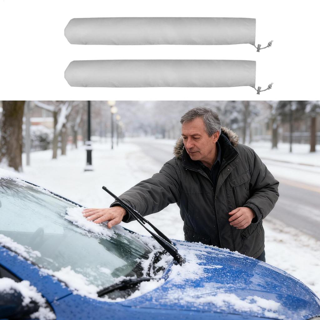 2 шт. Чехлы на щетки стеклоочистителя переднего стекла автомобиля, защита от дождя, колпачок из ткани Оксфорд для грузовиков, легковых автомобилей, внедорожников