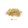 ASSORTED GOLDEN SAFETY PINS. 2/0 2 SKEWERS (Box of 5)