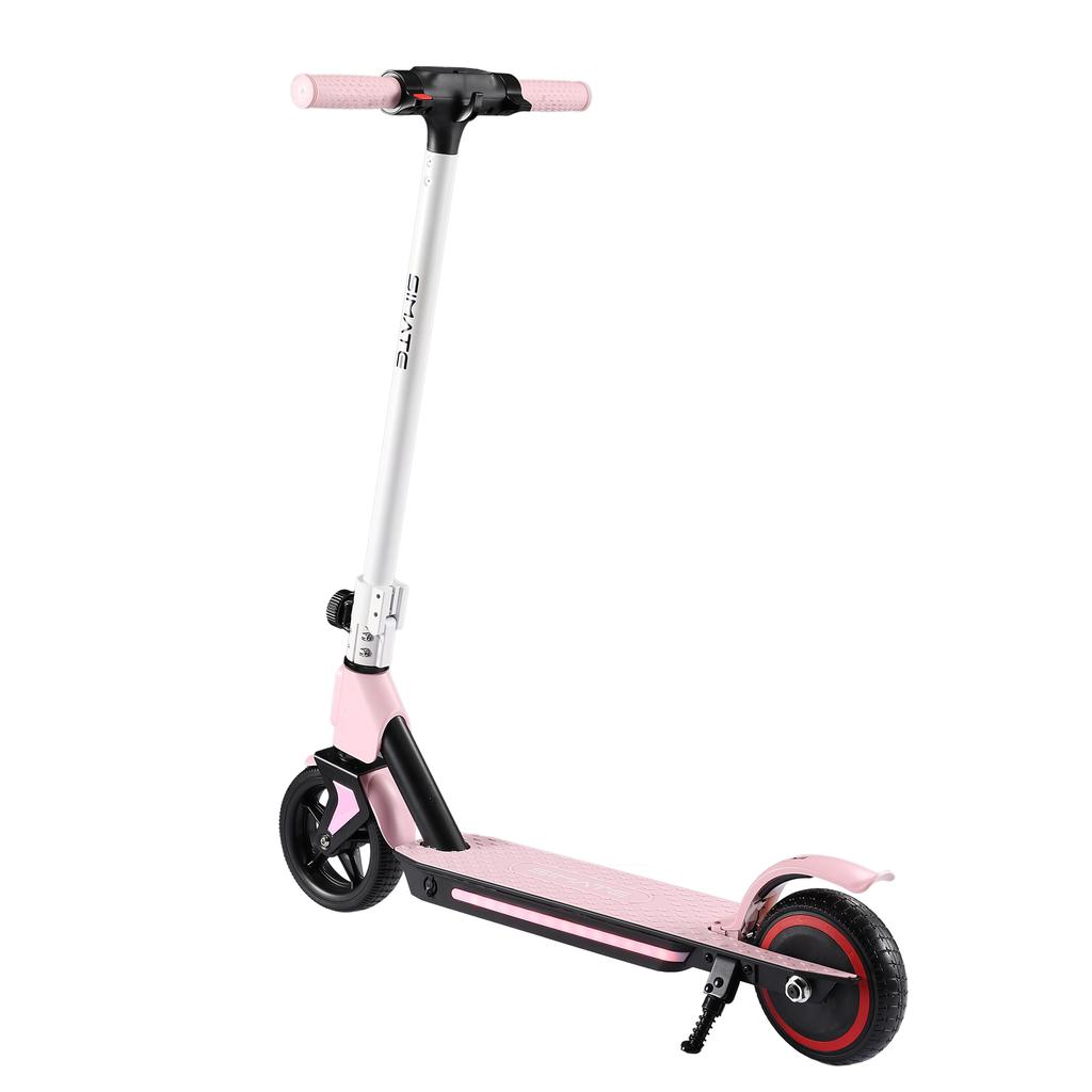 Simate S2 Safe Electric Scooter For Kid 130W Motor 24V2.5Ah Battery 14KM/H Top Speed 6.5 Inch Tires Outdoor Play Folding E-Scooter
