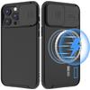 Для iPhone 14 Pro Max Магнитный чехол PC+TPU Чехол для телефона Слайдер Защита камеры