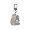 Cute Capybara Keychain Cartoon Animal Keyring Lovely Acrylic Key Holder School Bag Pendant Decoration Best Friend Gifts