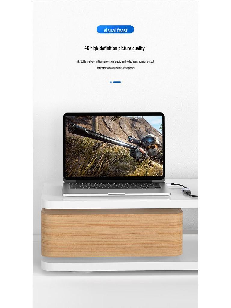 Biyaz HDMI Video Capture Card: Type-C To HD HDMI