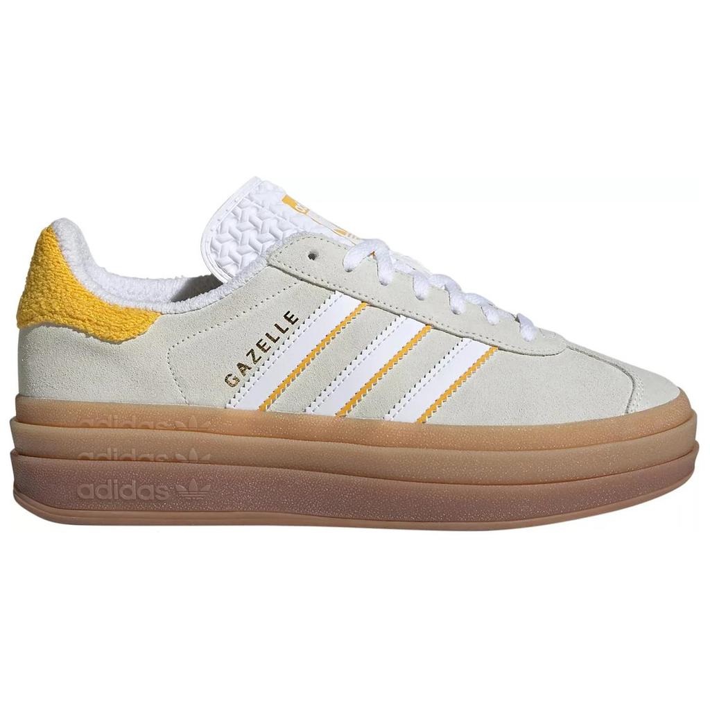 adidas Gazelle Bold Ivory Bold Gold женские кроссовки кремово-белые IH9929
