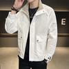 Куртка мужская весна-осень новая корейская версия универсальная молодежная одежда в стиле колор-блок повседневная мужская модная мужская куртка с воротником-стойкой