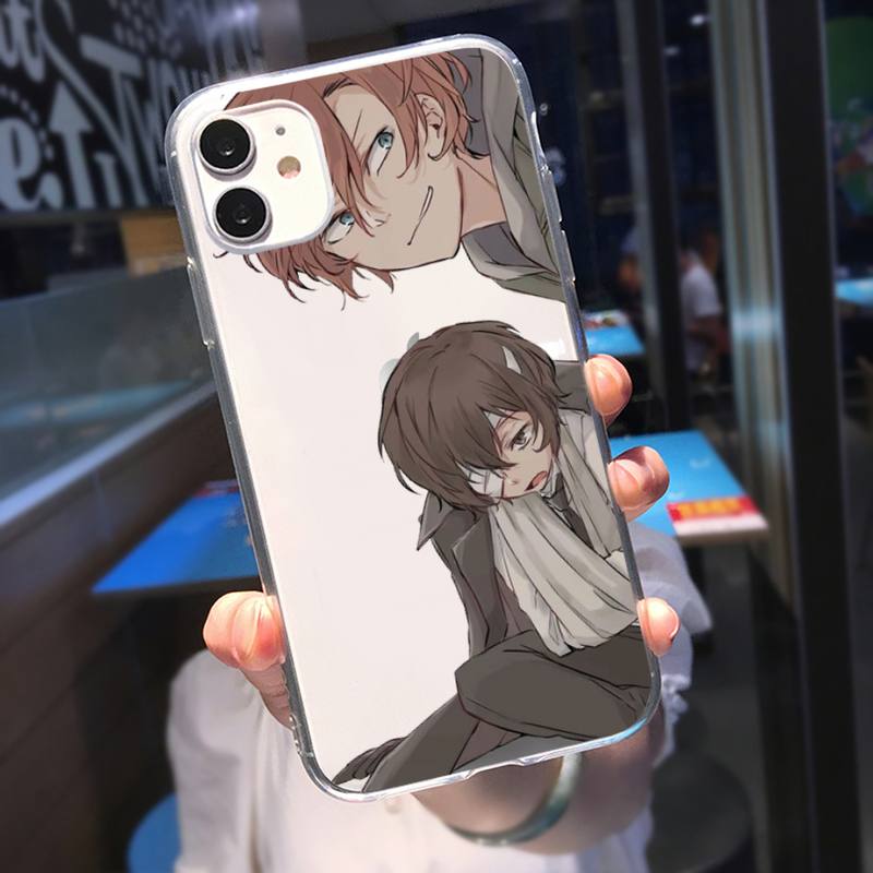 Чехол для телефона RUICHI Bungou Stray Dogs Dazai Osamu для iPhone 11 12 Mini 13 Pro XS Max X 8 7 6s Plus 5 SE XR