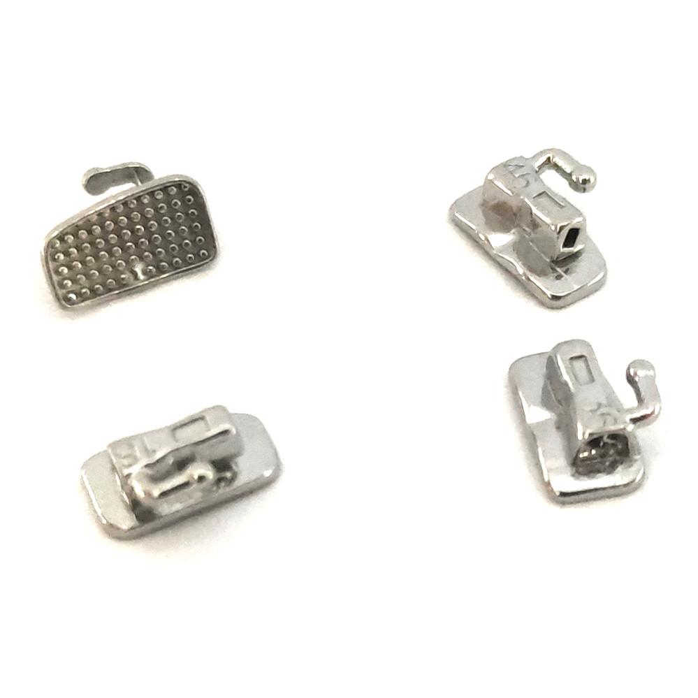 Dental Orthodontic Buccal Tubes 1st Molar Monoblock Tube MBT/ROTH 022 Single Slot Non-Conv Bondable Type Metal Dentist Materials