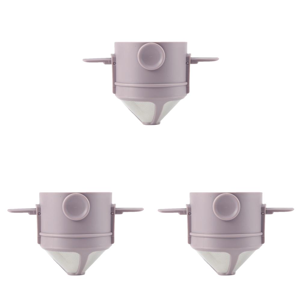 Складной портативный кофейный фильтр, кофеварка из нержавеющей стали, капельный держатель для кофе и чая, многоразовая безбумажная капельница для кофе