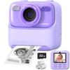 Детская цифровая камера 1080P Vedio Thermal Instant Print Camera с 32G для девочек и мальчиков в возрасте от 3 до 12 лет Лучшие рождественские подарки на день рождения