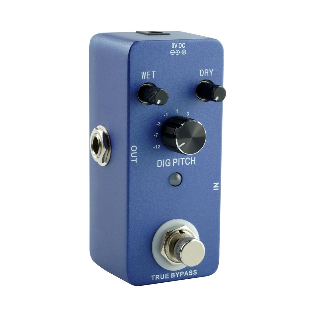 M VAVE DIG PITCH Guitar Effect Pedal with True Bypass 9 Pitch Shift Types Zinc Alloy Shell Mini Single Type