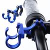 Передний крюк для велосипеда, устойчивый к царапинам, прочный подшипник, подвесные предметы, алюминиевый сплав, антикоррозийный велосипедный двойной крюк для мотоцикла