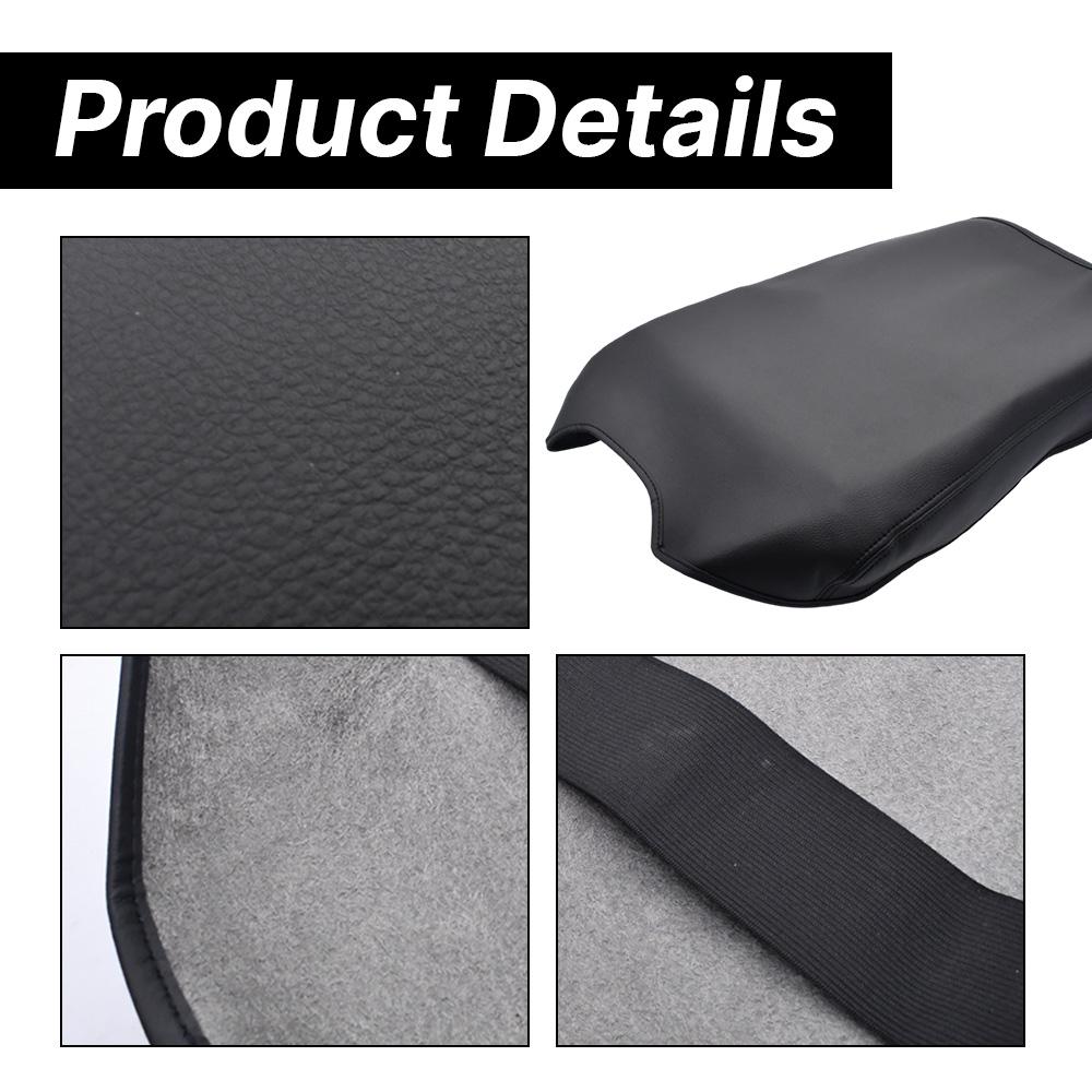 Чехол-накладка на подлокотник автомобиля для Toyota Tundra 2007-2013 и Sequoia 2008-2025, кожаный защитный коврик на центральную консоль, автомобильные аксессуары