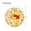 51pcs Winnie The Pooh Party Tableware Include Plate, Napkin, Tablecloth, Cup