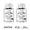Xemenry - 2000mg Black Seed Oil Liquid Softgels - Hair, Skin and Nail Health
