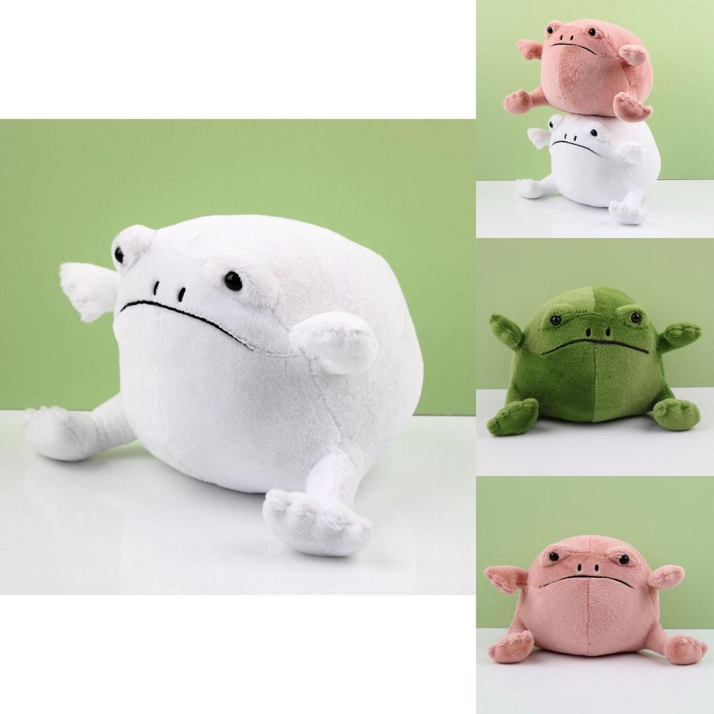 High-quality Ricky Rain Frog Plush Toy Soft Stuffed Animal Doll Kids Hug Doll Xmas Birthday Gift