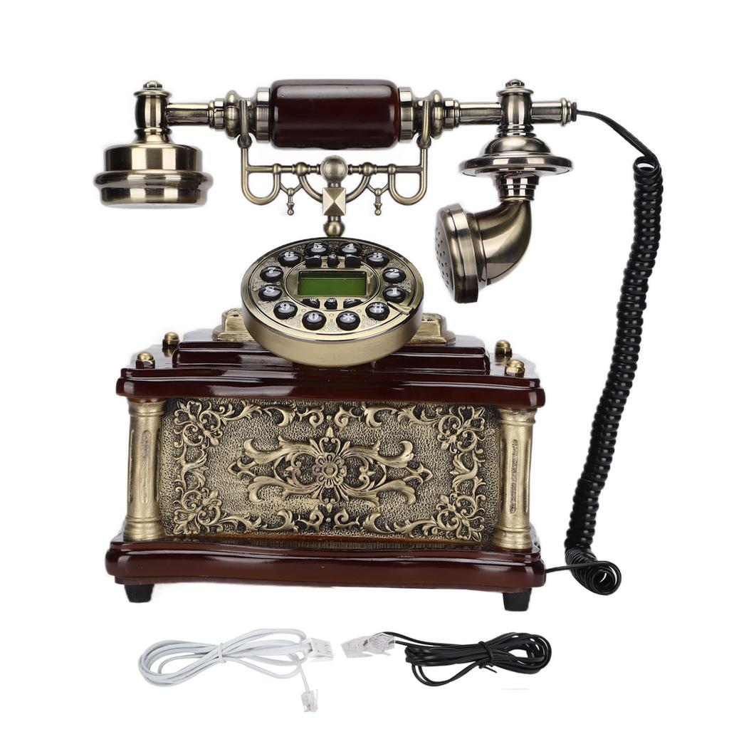 Антикварный телефон ретро старомодный европейский проводной телефон для домашнего отеля офис декор
