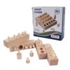 Cylinder Socket Toy Beech Wood Educational Knobbed Cylinders Blocks for Early Childhood Education