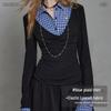 UNIFREE Preppy Style Plaid A-Line Dress