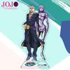 Высококачественный Акриловый Стенд Персонажа из Аниме JOJO's Bizarre Adventure Золотой Ветер Фигурка-Дисплей Дропшиппинг Аниме Мерч