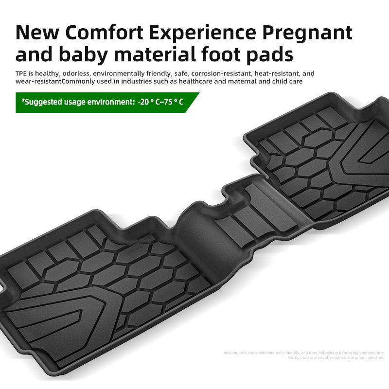 Eco-Friendly TPE Floor and Trunk Mats for LADA NIVA LEGEND