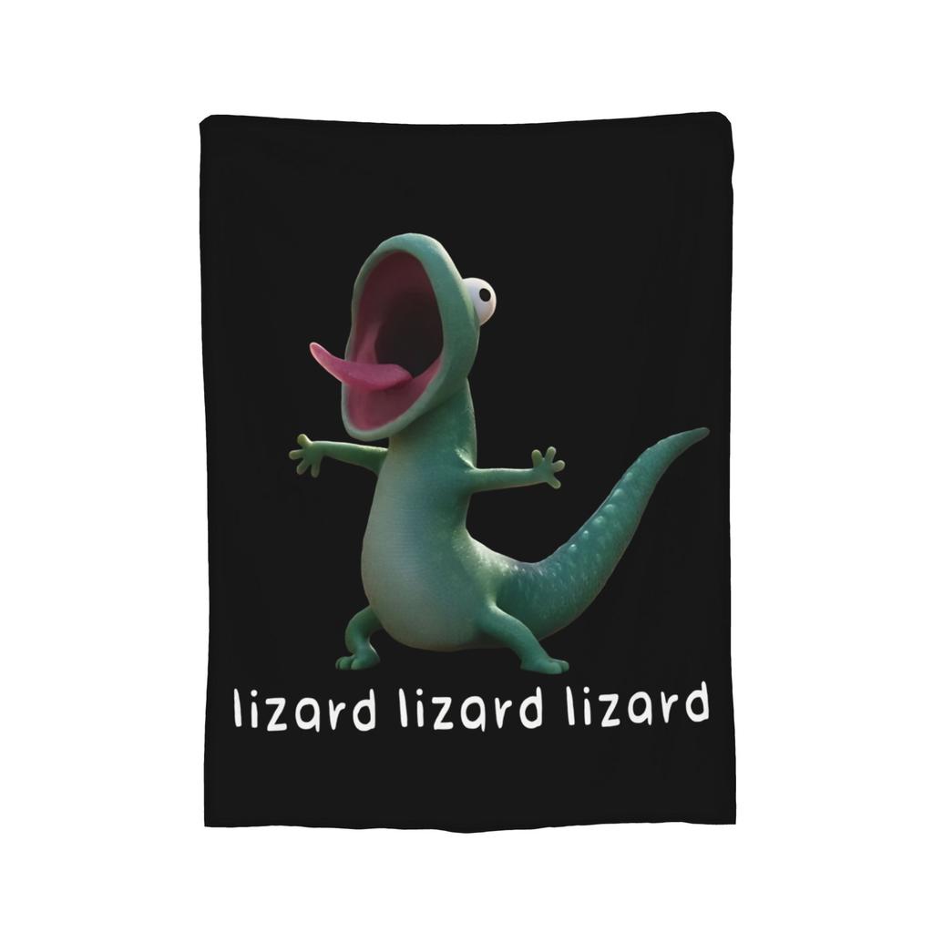 Hoppers Cute Tom Lizard  Retro  Blankets  Flannel Throw Blankets Bedroom Sofa Decoration Ultra-Soft Warm Bedsprea ,