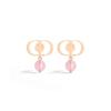 Серьги с дизайном логотипа Женские серьги Розовые E1520PTCPLD67P