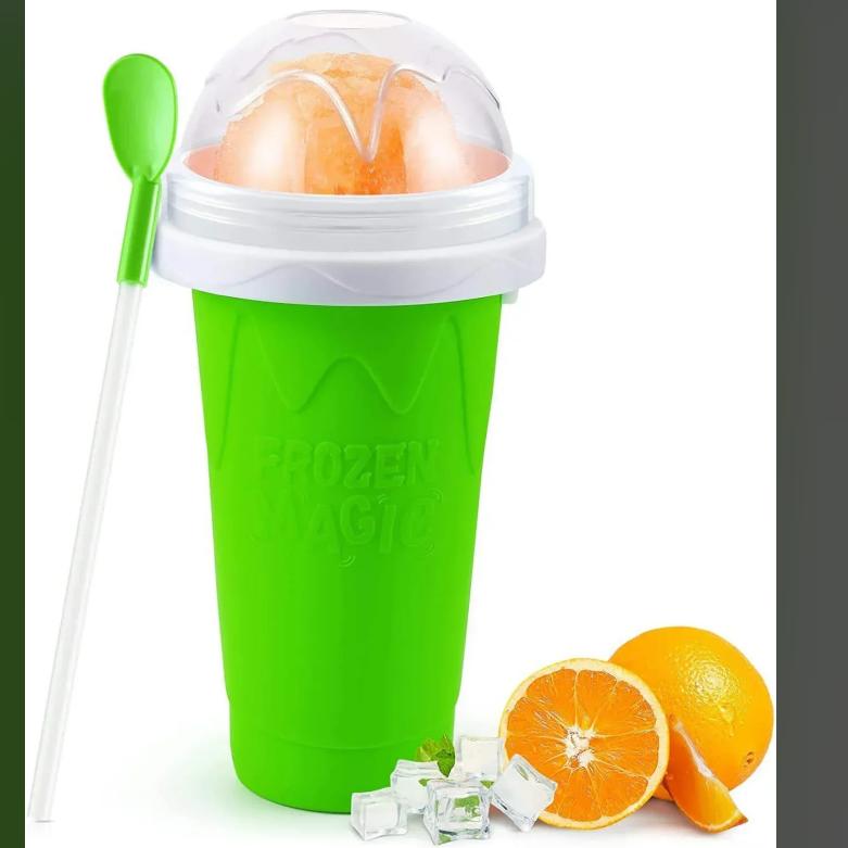 Быстрозамороженная чашка для приготовления слякоти, большая емкость, чашка для приготовления слякоти для домашних коктейлей, сока, мороженого, летний кухонный инструмент Beker