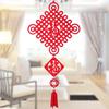 Good Luck Red Chinese Knot Hanging Pendant for Spring Festival New Year Decor