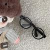 15cm Dimoo Animal Kingdom Series Doll Outfit Set - British Style Shirt Jeans Glasses Accessory Collectible Vinyl Figure